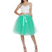 5 Layers Tulle Skirt Women 2018 Summer Ball Gown Midi Skirts Female High Waist Tutu Pleated Faldas For Women School Sun Jupe