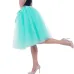 6 Layers Fashion Tutu Tulle Skirt Knee Length Pleated Skirts Womens Wedding skirt Lolita Petticoat Saia Faldas Jupe