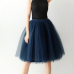 7 Layers 65cm Long Women Skirt Princess Tutu Tulle Skirts Fashion Ball Gown Lolita Skirt Summer Saias Femininas faldas Jupe