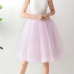 7 Layers 65cm Long Women Skirt Princess Tutu Tulle Skirts Fashion Ball Gown Lolita Skirt Summer Saias Femininas faldas Jupe