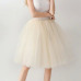 7 Layers 65cm Long Women Skirt Princess Tutu Tulle Skirts Fashion Ball Gown Lolita Skirt Summer Saias Femininas faldas Jupe