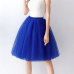 7 Layers 65cm Long Women Skirt Princess Tutu Tulle Skirts Fashion Ball Gown Lolita Skirt Summer Saias Femininas faldas Jupe