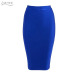 ADYCE New Women Bandage Skirt 2018 Sexy Celebrity Party Skirts Knee-length Khaki Blue Red White Black Nude Bodycon Skirt