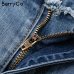 BerryGo Sexy pencil denim skirts women skirt Tassel high waist bodycon mini skirt female streetwear jeans summer skirts 2019