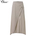 Celmia Plus Size Women's Long Skirt High Waist Asymmetrical Irregular Maxi Skirts Spring Summer Beach Saias Faldas Femme Clothes