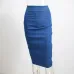 Chictorso Sexy High Waist Denim Skirts Blue Bodycon Pencil Skirt Women Plus Size Summer Skirt Long Denim Skirt Women Saia Midi
