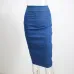 Chictorso Sexy High Waist Denim Skirts Blue Bodycon Pencil Skirt Women Plus Size Summer Skirt Long Denim Skirt Women Saia Midi
