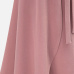 Chiffon Pink Ruffle Women's Long Skirt High Waist Bowtie Split Irregular Maxi Skirts Womens Spring Summer Office Clothes Women