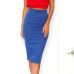 Colysmo Women Denim Skirts Plus Size High Waist Midi Skirt Summer Pencil Skirt Jeans Lady Long Bodycon Denim Skirt Saia Midi New