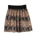 Fashion 1 Pc Women Summer skirt one size Vintage Mini Chiffon Print Pleated High Waist Skirts Short Skirt