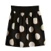 Fashion 1 Pc Women Summer skirt one size Vintage Mini Chiffon Print Pleated High Waist Skirts Short Skirt