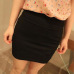 Fashion Women Ladies Sexy Summer Package Hip Pencil Skirt Seamless Elastic Pleated High Waist Slim Mini Skirts For Office Party