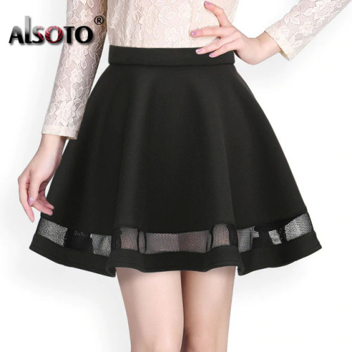 Fashion women skirt kawaii faldas ladies midi skirt Sexy skirts womens Pleated skirts saias Korea clothes summer tutu femme