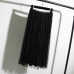 GIGOGOU Tulle Skirts Womens Black Gray Spring Summer Elastic High Waist Pleated Midi Skirt Ankle Length Lurex Tutu Skirt