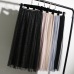 GIGOGOU Tulle Skirts Womens Black Gray Spring Summer Elastic High Waist Pleated Midi Skirt Ankle Length Lurex Tutu Skirt