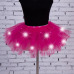 HIRIGIN Newest LED Light Up Tulle Tutu Skirts Fancy Hen Party Halloween Costume  Players