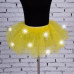 HIRIGIN Newest LED Light Up Tulle Tutu Skirts Fancy Hen Party Halloween Costume  Players