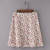 High Waist A Line Mini Skirt Floral Polka Dot Print Ruffles Skirt Sexy Streetwear Korean Fashion Cute Kawaii Faldas