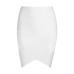 INDRESSME 2019 Women's Mini Irregular Elastic Bandage Skirts Sexy Slim Pencil Bodycon Skirts Summer Wholesale