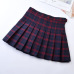 Korean Style Women Pleated Skirt Summer High Waist Japanese Sweets Plaid Mini Skirt School Girl Saia Colegial Jupe Plisse Femme