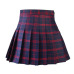 Korean Style Women Pleated Skirt Summer High Waist Japanese Sweets Plaid Mini Skirt School Girl Saia Colegial Jupe Plisse Femme