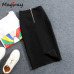 Magiray High Waist Elastic Pencil Skirt Female Bodycon Skirts Womens Summer 2019 Knee Length Back Split Ladies Office Saia C571