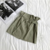 New 2019 Autumn Winter Women Fashion Casual Office Ladies A-Line Irregular Asymmetrical Buttons High Waist Mini Skirt SK2708