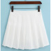 New Spring high waist ball pleated skirts Harajuku Denim Skirts solid a-line sailor skirt Plus Size Japanese school uniform