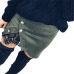 New fashion Women Ladies High Waist Pencil Skirts button lace patchwork sexy Bodycon Suede Leather split party casual Mini Skirt