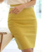 Pencil Skirt Skirts Womens Falda Saias Jupe Crayon Faldas Mujer Women High Waist Black Saia Office Ladies Midi Skirt Tight 2019