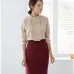 Pencil Skirt  Women Plus Size High Waist Slim Hips Candy Color Formal Saias Feminino Lady Classic Knee Length Office Skirts