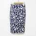 Pencil Wrap Office Skirts Women's Floral High Waist Skirts Vintage Elegant Print Midi Skirt 2018 Summer Wholesale Dropshipping