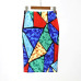 Pencil Wrap Office Skirts Women's Floral High Waist Skirts Vintage Elegant Print Midi Skirt 2018 Summer Wholesale Dropshipping