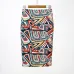 Pencil Wrap Office Skirts Women's Floral High Waist Skirts Vintage Elegant Print Midi Skirt 2018 Summer Wholesale Dropshipping