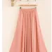 Plus Size Long Skirt Elegant Style Women Pleated Maxi Chiffon Skirts 2019 Beach Boho Summer Skirts Faldas Saia Jupe Femme