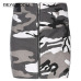 Realpopu Zipper High Waist Mini Skirt Women Camouflage Sexy Short Harajuku Printed Fashion Short Denim Skirts Femme Harajuku