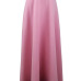 S M L 5XL New High Waist Pleat Elegant Skirt Wine Red Black Solid Color Long Skirts Women Faldas Saia 5XL Plus Size Ladies Jupe