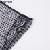 SIBYBO Fish Net  Rhinestone Skirts Womens 2019 Fashion Mesh Diamond See Through Beach NightClub Package Hip Mini Pencil Skirt