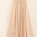 SK71 Long Skirt Elegant Style Women Pastel Jupe Pleated Chiffon Maxi Skirts Floor-Length Saia Vintage Saias Womens Solid Faldas