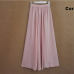 SK71 Long Skirt Elegant Style Women Pastel Jupe Pleated Chiffon Maxi Skirts Floor-Length Saia Vintage Saias Womens Solid Faldas