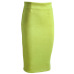 Sainishi Super Deals Women Suede Solid Color Pencil Skirt Female Spring Autumn Basic High Waist Bodycon Split Knee Length Skirts