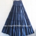 SexeMara 2019 Korean Beach Mid Umbrella Long Skirts Summer Femininas Candy Color Maxi Chiffon Skirt Elastic Waist Pleated Skirts