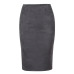 Sexy Multi Color Suede Midi Pencil Skirt Women 2018 Fashion Elastic High Waist Office Lady Bodycon Skirts Saias