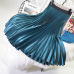 Sherhure 2018 Spring Women Long Skirts Fashion Brand A-Line Women Pleated Skirts High Waist Women Midi Skirt Faldas Mujer Saias