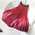 Sherhure 2018 Spring Women Long Skirts Fashion Brand A-Line Women Pleated Skirts High Waist Women Midi Skirt Faldas Mujer Saias