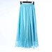 Sherhure 2019 High Waist Women Chiffon Long Skirts Floor Length Ruffles White Summer Boho Maxi Skirt Saia Longa Faldas