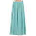 Sherhure 2019 Summer Women Maxi Skirt Two Layer Boho High Wasit Women Long Chiffon Skirt Saias Floor Length Women White Skirt