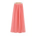 Sherhure 2019 Summer Women Maxi Skirt Two Layer Boho High Wasit Women Long Chiffon Skirt Saias Floor Length Women White Skirt