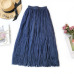 Sherhure 2019 Summer Women Skirts Stretch High Waist Women A-Line Midi Skirt Faldas Jupe Femme Boho Women Skirt Saia