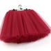 Skirts Womens 7 Layers Midi Tulle Skirt Fashion Tutu Skirts Women Ball Gown Party Petticoat 2018 Lolita Faldas Saia